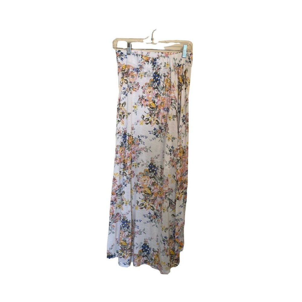 Billabong Women High-Low Floral Maxi Skirt Sz S Viscose - Picture 3 of 9
